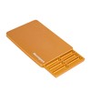 Monsigaya Ultra-thin Edition 20 Compartment Metal Storage Box(Golden)