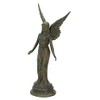 Upper Deck Majestic Angel Statue Cast Iron Rust Finish