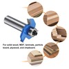 HARFINGTON T Slot Cutter Rabbet Router Bit 1/2" Shank 1-13/32"