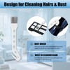 Auoiian 2-Pack Replacement Rollers Brushes for eufy X10 Pro Omni