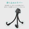 エレコム タブレットスタンド スマホスタンド フレキシブル三脚 ブラック TB-DSFLEXBK