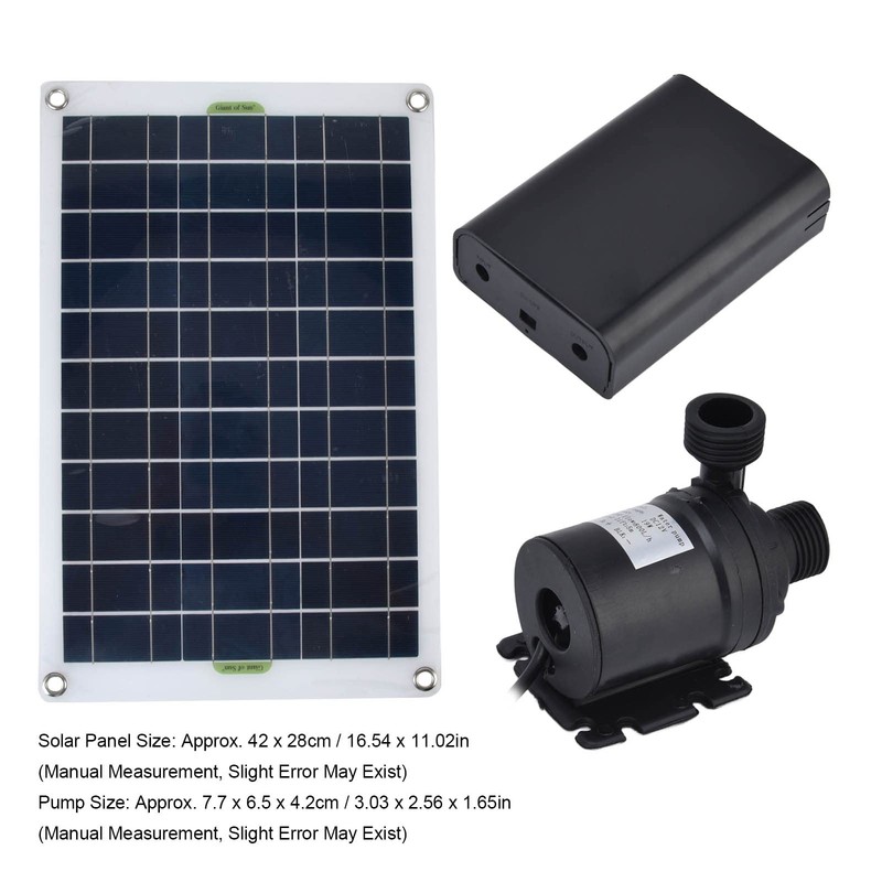 Kit de Bomba de Agua Solar 50W Bomba de Agua