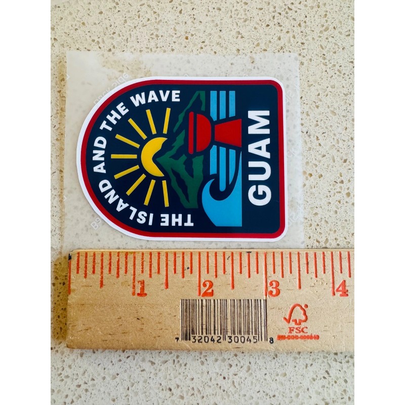 Car Decal 2pc Guam Chamorro Decal Sticker - waterproof fade