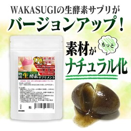 Aged Raw Enzyme, 120 Capsules, Value Product, Approx. 4 Month Supplement, Soft Capsules, 176 Types, Wild Herbs, 6 Types of Seaweed, 33 Types of Fruits, 35 Types of Vegetables and Mushrooms, 5 Types of Sugar, 8 Grains, 11 Types of 176 Enzyme Supplements