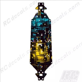 Arrma 1/7 BIG ROCK 6S 4X4 BLX Chassis Protector Decal #ARA7612 - Blocks