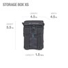 Helinox Storage Box Accessory and Gear Organizer, XS (4.5 x