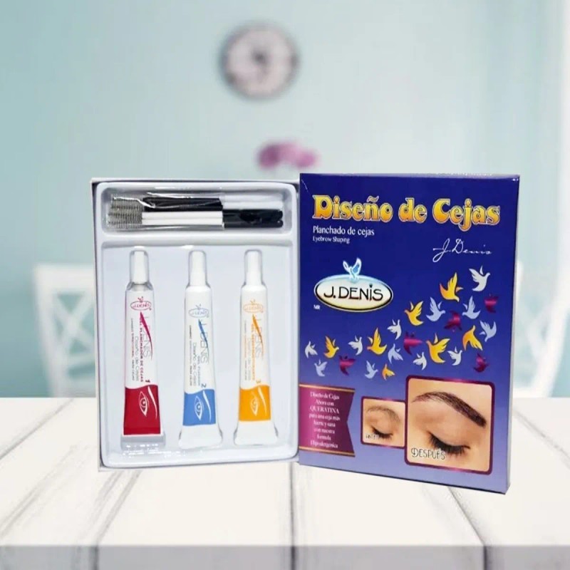 Kit Planchado Cejas J Denis Profesional Laminado