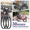 Go Kart Drive Belt, 3PCS Drive Belts, Cheimaxy 30 Series