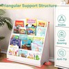 TOETOL 5-Tier Kids Bookshelf - Toddler Book Display Shelves for