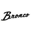 2021-2024 Ford Bronco Classic Gloss Black Fender Badge Kit M-1447-BSGS