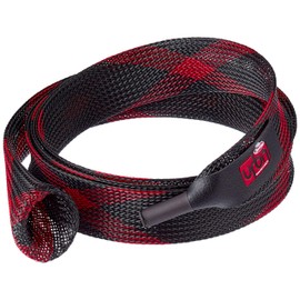 Berkley URBN Rod Sock Large, Fishing Rod Holder, Rod Management,Unisex, black, red