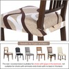 Thougthings Dining Chair Seat Covers, Soft Removable Washable Dining Room