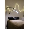 FOSOTO Half Moon Light Lampara Media Luna LED Lash Lamp