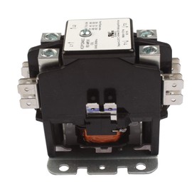 2 Pole 40 Amp 24V Coil Definite Purpose Contactor 50A HVAC, Refrigeration, A/C Air Conditioner Relay Replacement