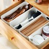 YZDZSW Plastic Storage Boxes, 4 Pcs Bathroom Storage Baskets, Plastic