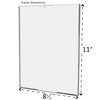 Marketing Holders 8.5"W x 11"H TRU-Vu Wall Mount Ad Frame