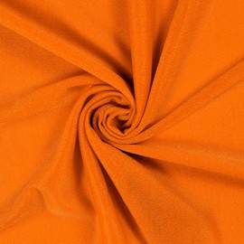 MDS Pack of 10 Yard Wedding Arch Draping Drapery Fabric Sheer Chiffon Fabric for Wedding Ceremony Reception Swag and Backdrop Decorations 60” Width DIY Sewing Multipurpose Fabric - Orange