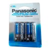 Panasonic Pila Bateria Panasonic Aa Delgada Carbon Uso Rudo
