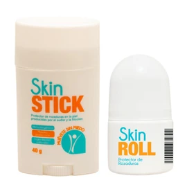 Skin Stick - Protector de Rozaduras para todo el Cuerpo - Antirozaduras para Piernas, Muslos, Entrepierna, Pezones, Pies, y fricción general - Body Anti Chafe 100% Natural