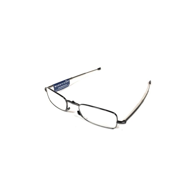 Magnivision Gideon Folding Reading Glasses with Case +1.50