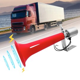 Turkish whistle horn, 12 V/24 V compressed air horn, truck horn, caravan pressure whistle horn for cars, trucks, SUVs, motorcycles