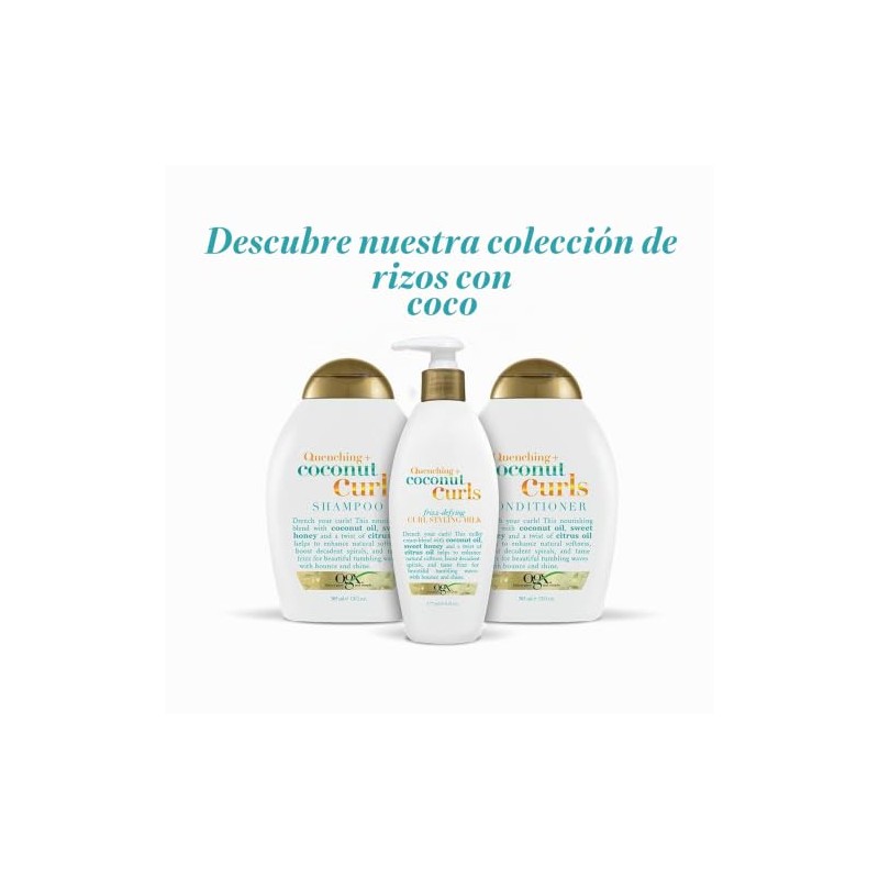 OGX Quenching Plus Coconut Curls Styling Products
