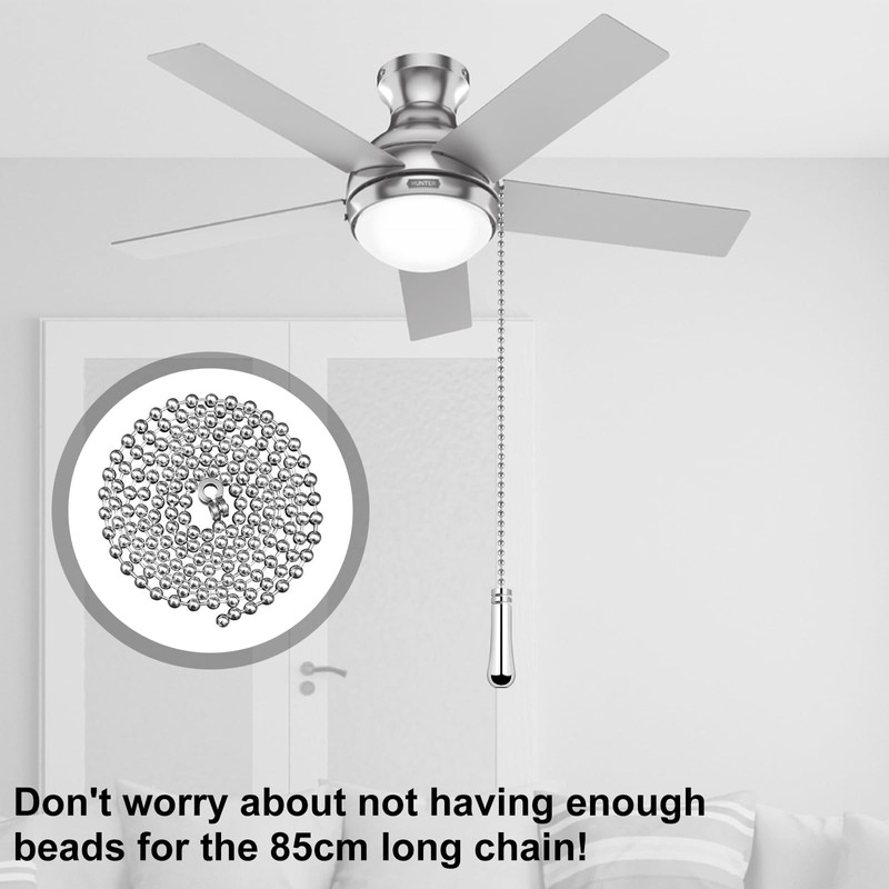 KingYH 1 Pack Light Pull Chain Handle Teardrop Bathroom Extension