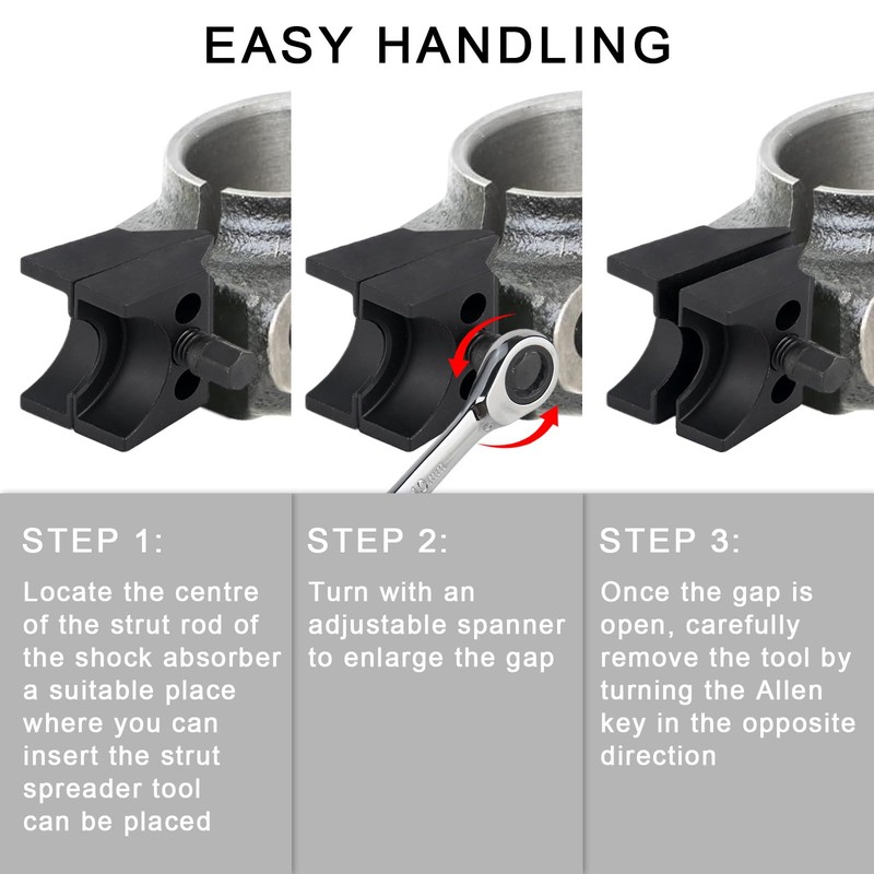 YHNDECO Spreader Tool Car, Axle Spreader with Sleeve and Glove,