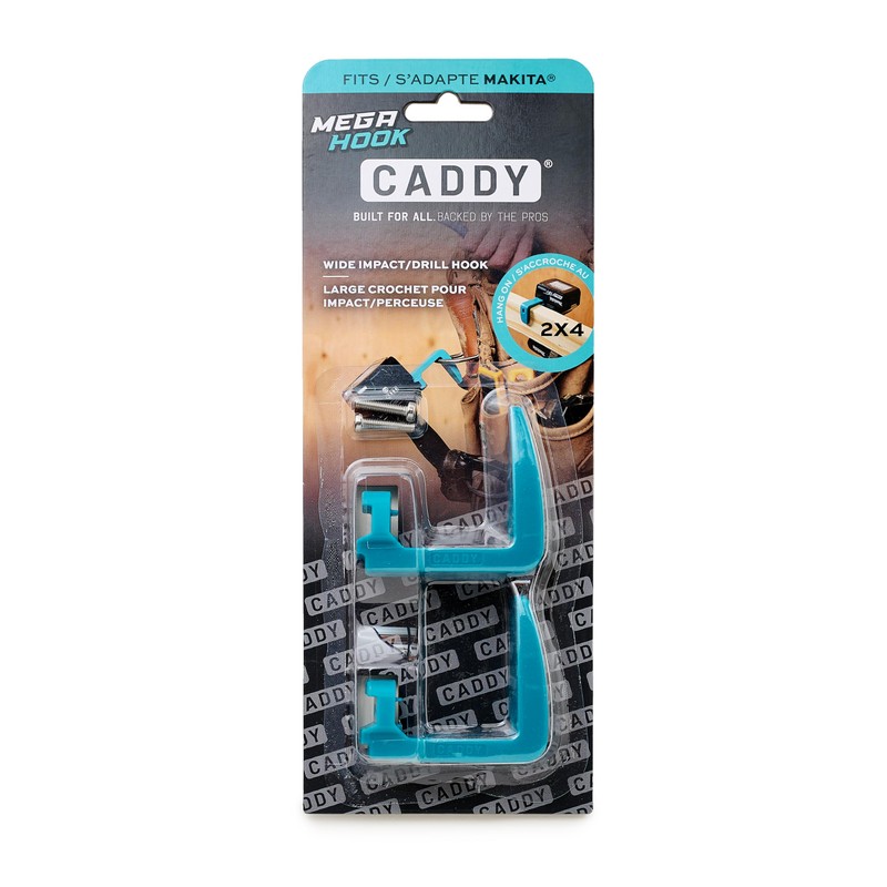 Caddy MEGA Hook - Wide Hooks for Impact Drill |