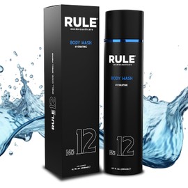 RULE Body Wash with Coconut Oil, Chamomile, and Aloe Vera Perfect for Daily Use to Cleanse and Moisturize 6.7 fl oz