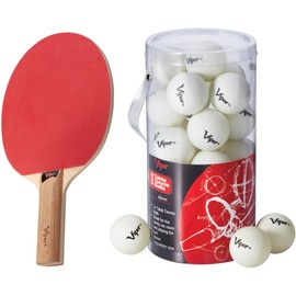 Viper Table Tennis Racket with 24 Table Tennis Balls