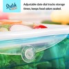 EMSON STRETCH and FRESH Silicone Food Storage Containers Airtight Lids