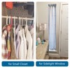 TYRON Small Tension Curtain Rod Adjustable 7 to 10.5 Inch,