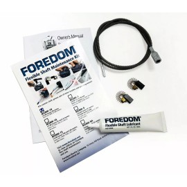 Foredom Maintenance Kit MSMK-10 for SR Flex Shaft 1/6HP Motor Shaft Brush Grease
