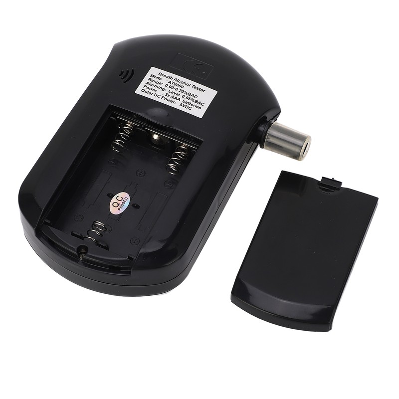Digital Display Breath Tester Air Blowing Portable Drunk Detector with
