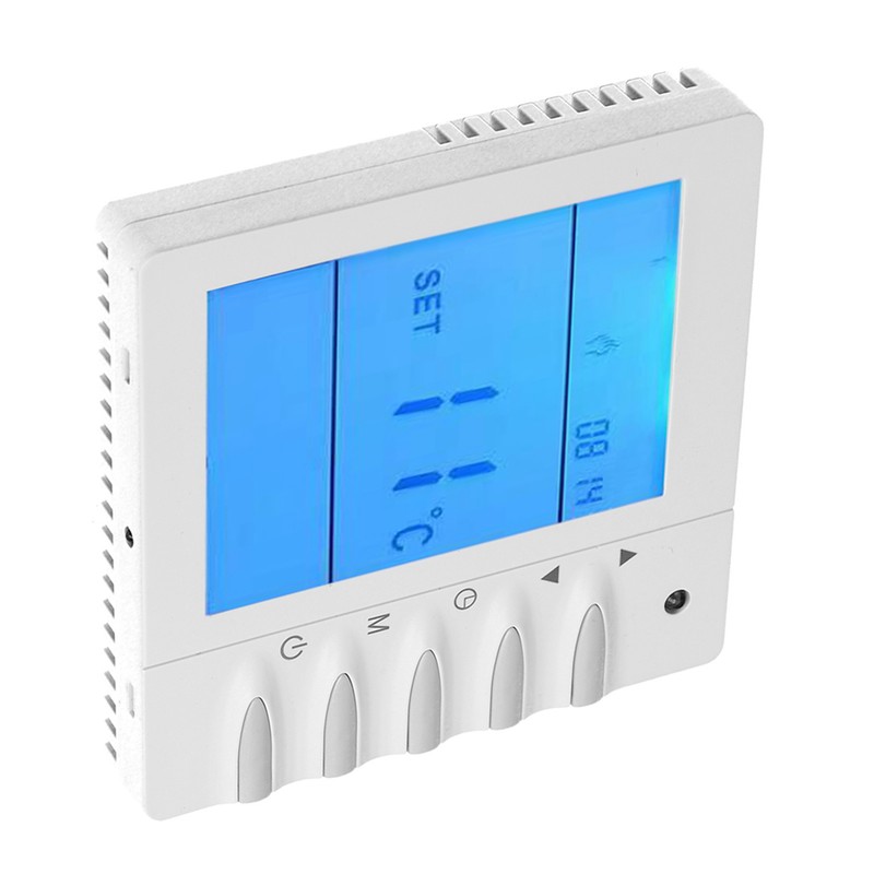 LCD NTC Thermostat Intelligent Water Heating Temperature Controller 5℃35℃ AC220V