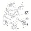 Replacement Parts for Drive Nitro Hemi Height Rollator, 10266HD-BR (2.