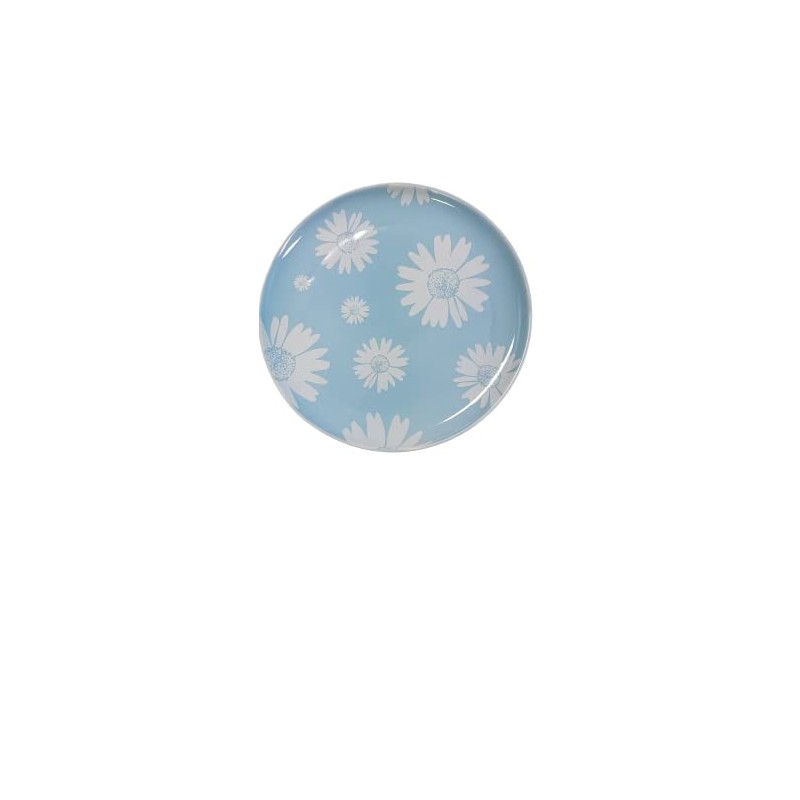 Ceylon Studio Blue Daisy - Traditional Blue & White Pattern
