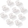 Syhood 10 Pieces Hot Roller Clips Plastic Hair Curler Claw