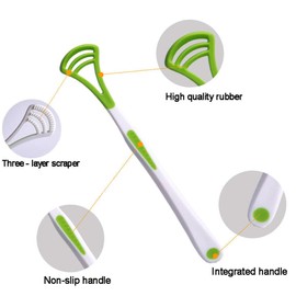 4 Stück Zungenschaber, 2-IN-1 Zungenreiniger für Erwachsene und Kinder, Zungenreiniger Tongue Scraper,Zungenschaber BPA-frei,Was Zu Einer Insgesamt Besseren Zahnhygiene Beiträgt