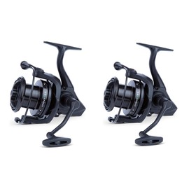 2 X Sonik Sports Sonik Xtractor+ 5000 Carp Reel Mini Big Pit Ideal For 9ft 10ft Carp Rods or Specialist Specimen Rods Carp Barbel Fishing