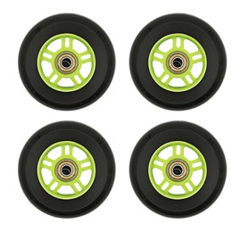 Scooter Replacement Wheels (100mm / 4") - Plastic Core - Set of 4 Wheels
