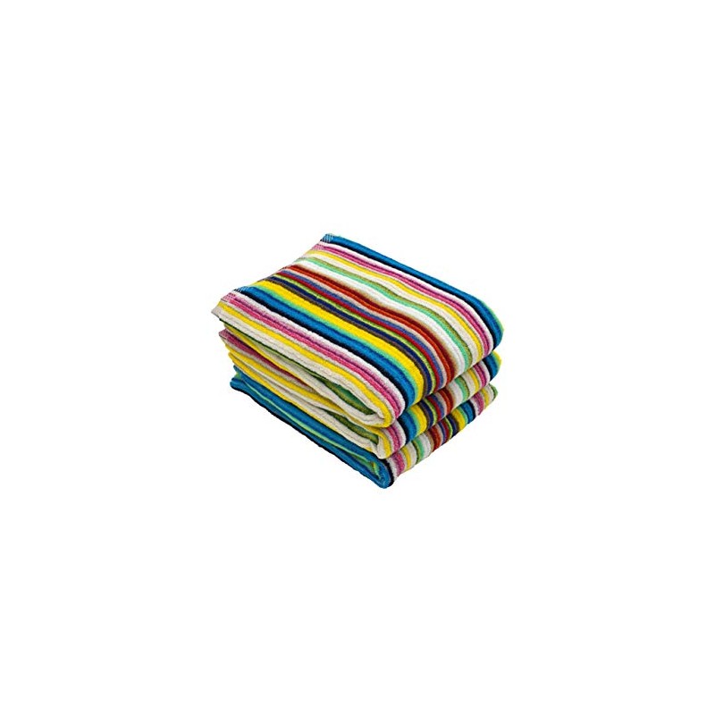 [Imabari] Eco-friendly Bath Towel Set of 3 Using Remaining Thread,