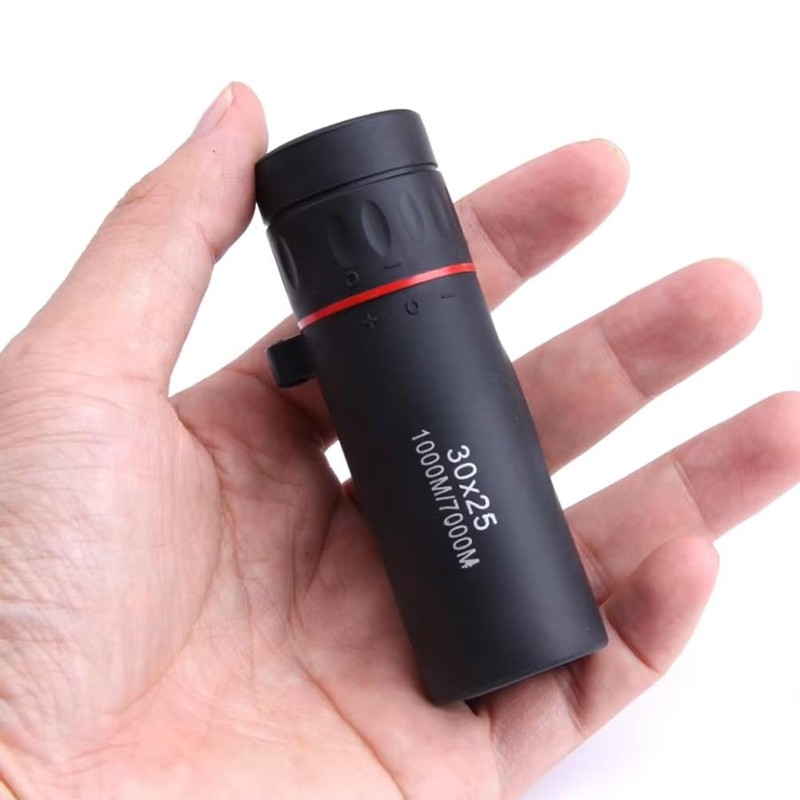 zmart 30x25mm 10X Monocular HD Optical Night Vision Waterproof Mini