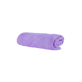 Puffy Cotton Luxury Washcloth Towel Set (12 Pack, 12x12 Inches) Multi-Purpose Extra Soft Fingertip Towels, Super Absorbent Face Cloths, Machine Washable, Sport and Workout Towels (Violet)