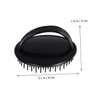 FOMIYES 6pcs Massage Shampoo Brush Hair Scalp Massager Comb Scalp
