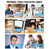 HD Webcam, USB Webcam with Manual Focus and Microphone, USB