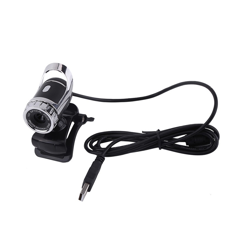 12M Pixels Clip on Webcam Web Camera HD 360° Rotating