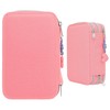 Depesche TOPModel 12950 Filled 3-Compartment Pencil Case in Pink, with