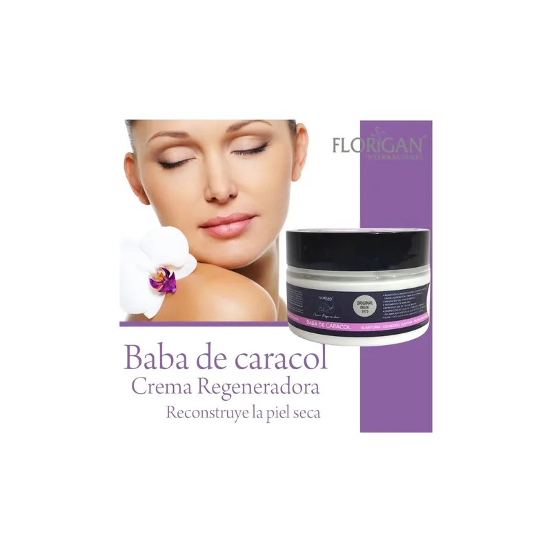 Crema Regeneradora Baba De Caracol 100grs. Florigan Set. 2